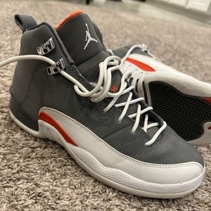Air Jordans Gray/Orange
